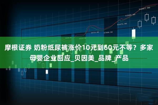 摩根证券 奶粉纸尿裤涨价10元到60元不等？多家母婴企业回应_贝因美_品牌_产品