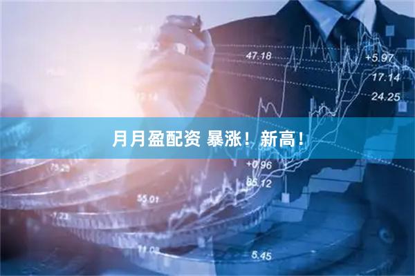 月月盈配资 暴涨！新高！